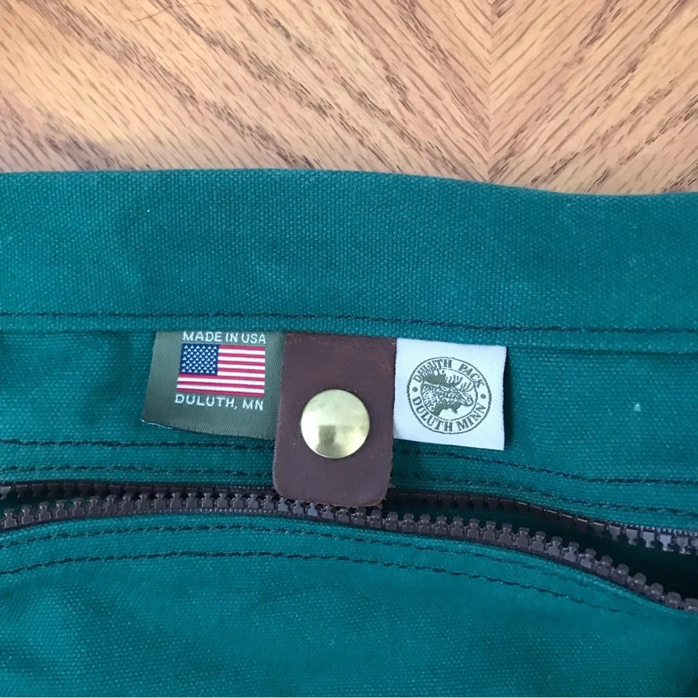 Duluth Pack Green Tote Bag - Picture 7 of 13